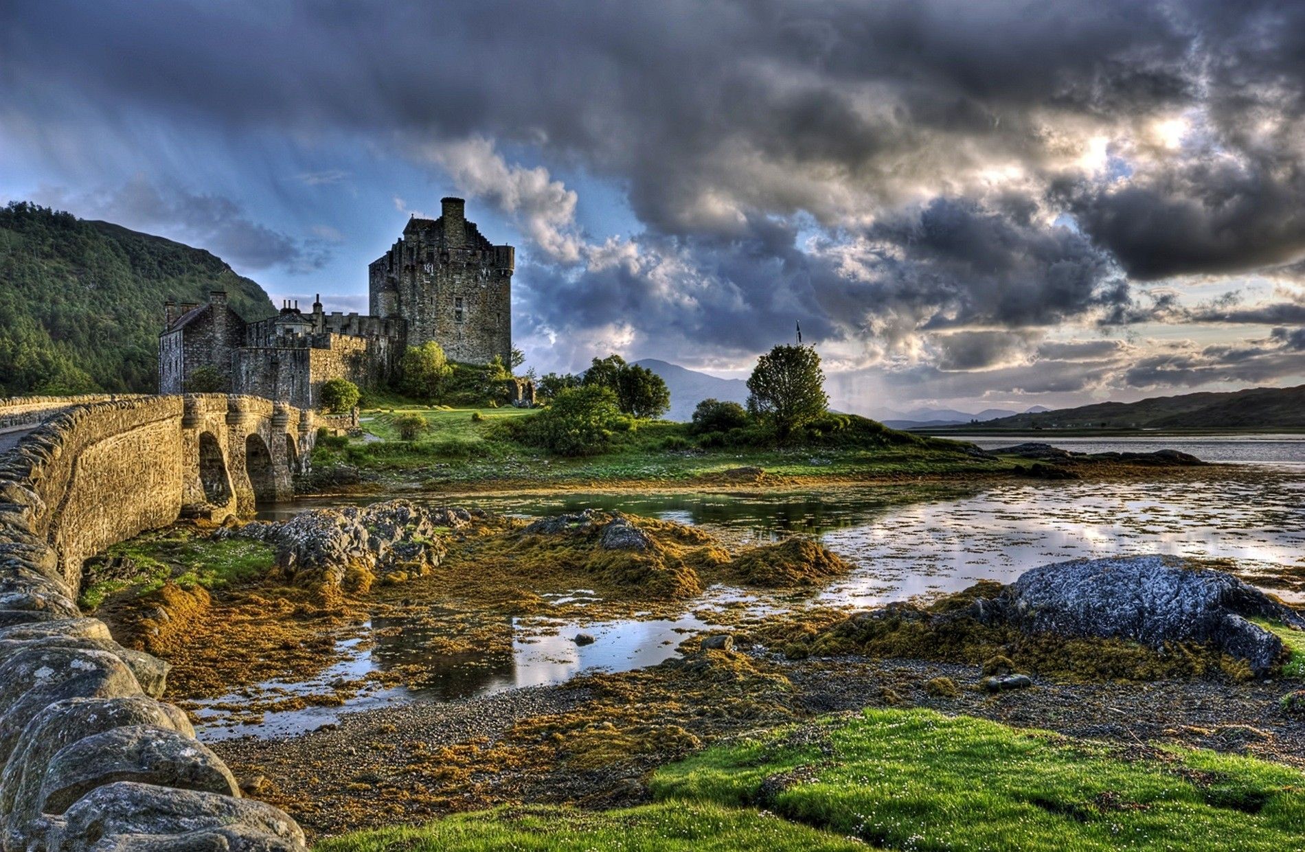 Шотландия. Замок Эйлен-Донан. Эйлен Донан Шотландия. Замок Эйлен-Донан, Великобритания. Замок Эйлен Донан Касл.