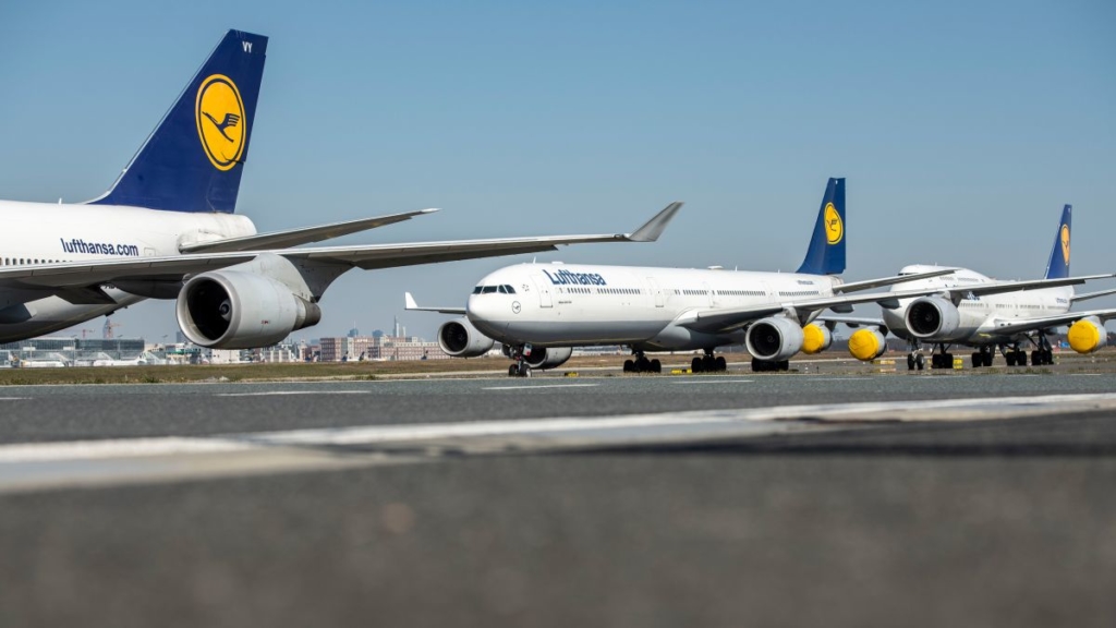 Aviones de Lufthansa