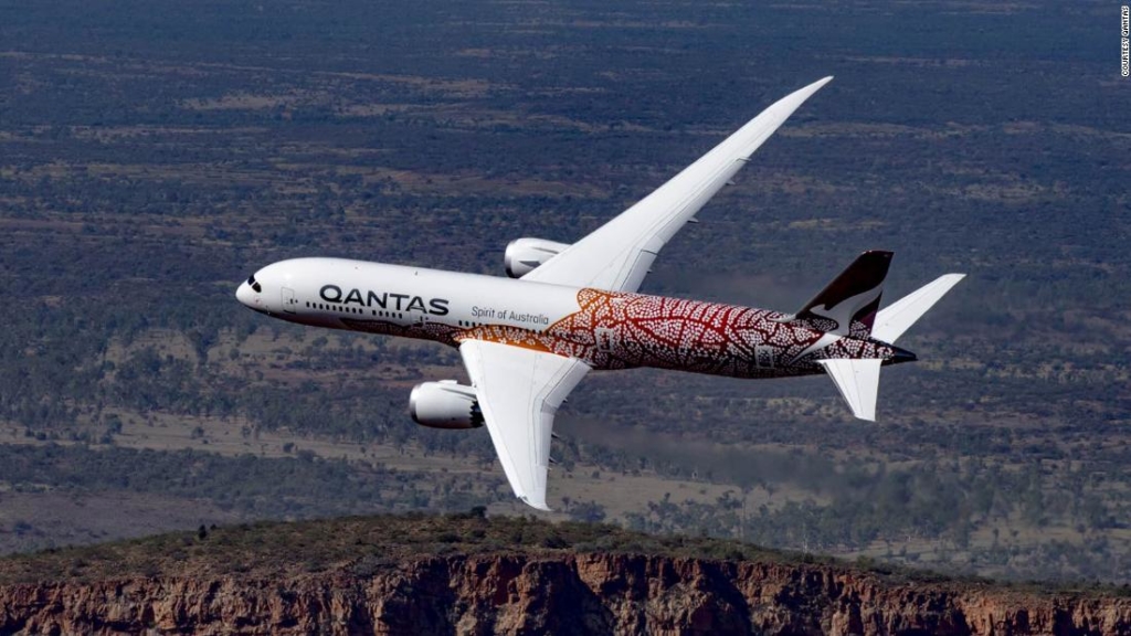 Noticias de aerolíneas. Boeing 787 Dreamliner de Qantas.