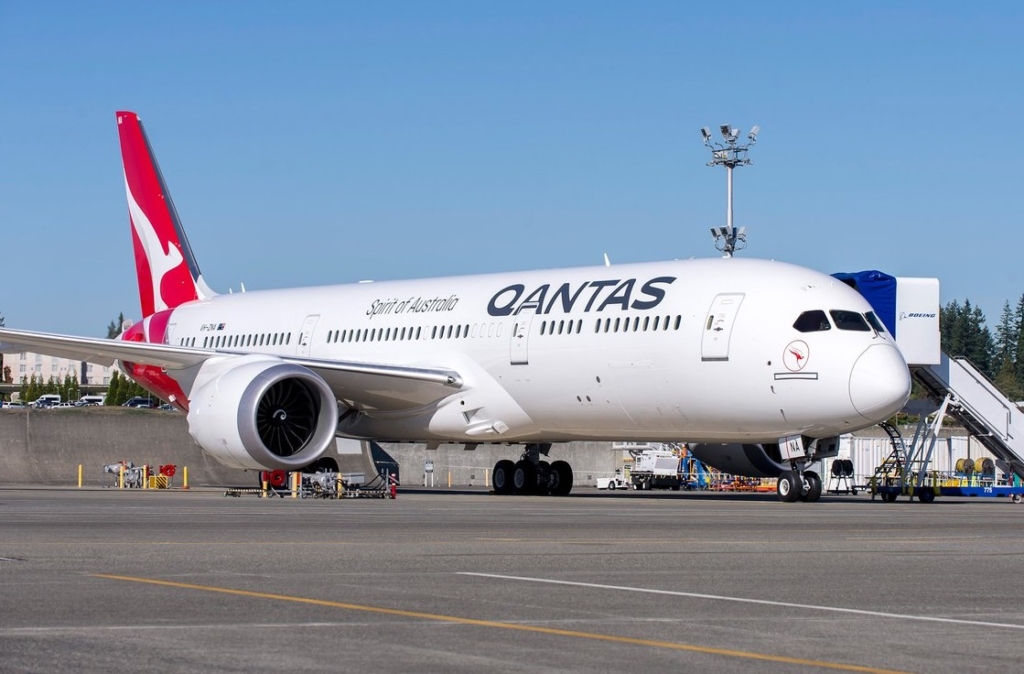 Noticias de aviones. Noticias de compañías aéreas. Boeing 787-9 de Qantas