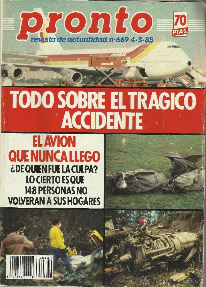 Noticias sobre el accidente en el Monte Oiz aparecidas en medios de comunicación de la época
