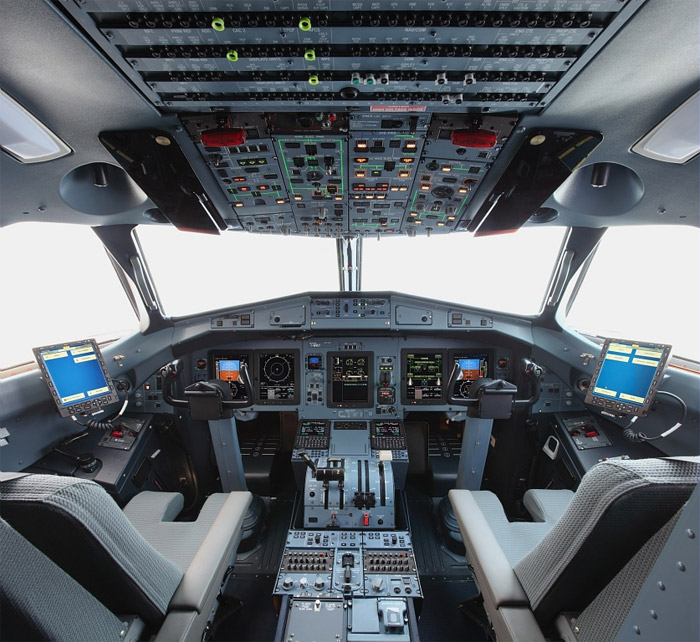 Glass cockpit del nuevo ATR-72-600