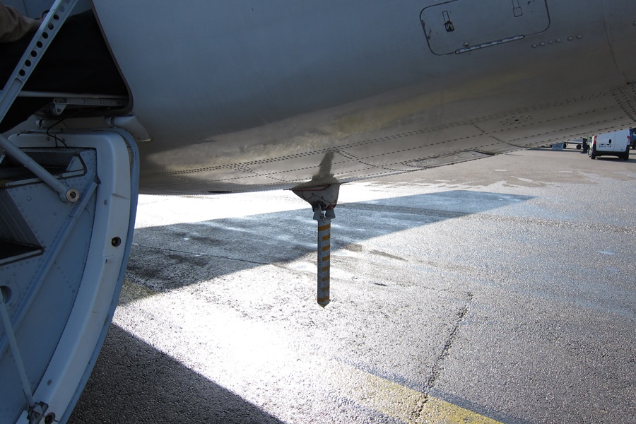 Dispositivo para evitar el vuelco del ATR-72