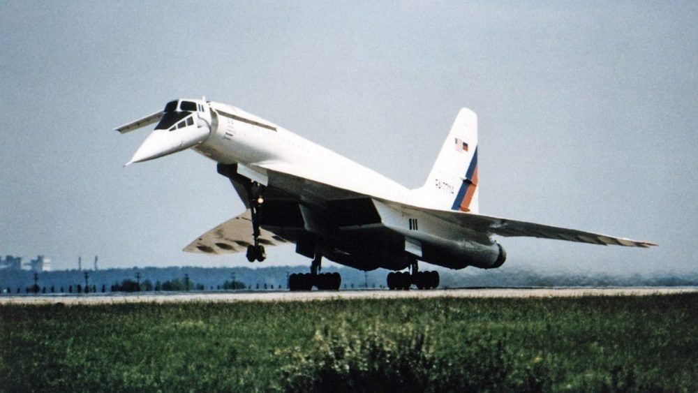 TU-144 la versión soviética del Concorde