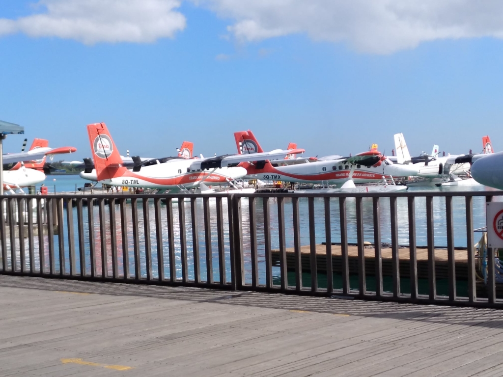 Flota de hidroaviones de Trans Maldivian Airways