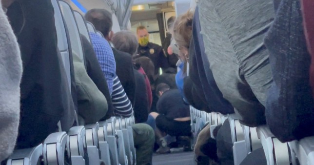 Detención de pasajero tras incidente en vuelo de American Airlines