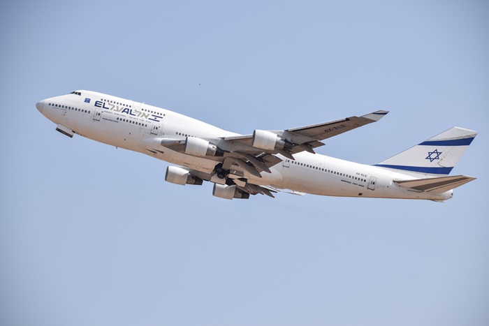 Boeing 747 de la aerolínea israelí El Al