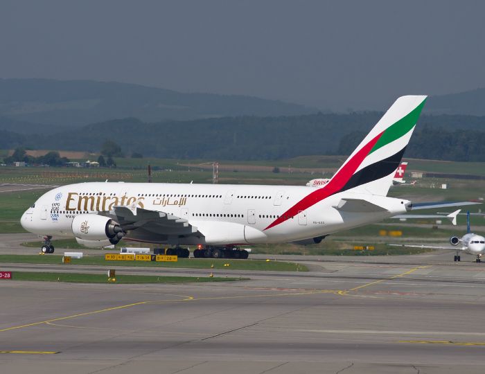 Airbus A380 de Emirates